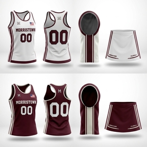 Maillots de lacrosse sublimés pour filles, style racerback - Product Image 1