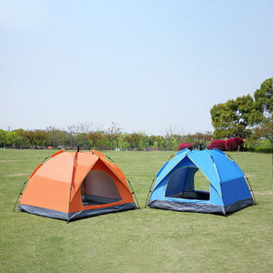 Tenda da <span class=keywords><strong>campeggio</strong></span> per famiglie Pop-Up istantanea tenda portatile per 2-4 persone tenda automatica impermeabile antivento per <span class=keywords><strong>campeggio</strong></span> escursionismo <span class=keywords><strong>montagna</strong></span> - Product Image 2