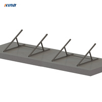 Kit Surya Plug-in 2-panel Zn-Al-Mg 450W*2 800W Micro-inverter Garansi 15 Tahun Sistem Pemasangan PV Surya Balkon Flat Mount