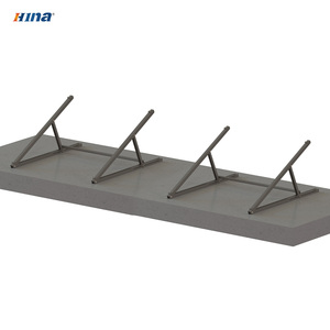 Kit <span class=keywords><strong>solaire</strong></span> à 2 panneaux Zn-Al-Mg à brancher, support de montage plat pour balcon, système de montage <span class=keywords><strong>solaire</strong></span> - Product Image 4