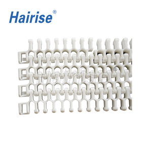 Yüksek kaliteli meyve sebze et endüstrisi Har2400 serisi gömme ızgara plastik modüler konveyör bant - Product Image 4