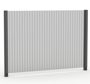 Panneau de clôture anti-escalade 358 haute sécurité en acier plat dentelé galvanisé soudé pour <span class=keywords><strong>la</strong></span> défense des frontières - Product Image 6
