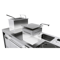 Plateau chauffant électrique commercial chauffe-plats en acier inoxydable pour les cuisines des hôtels et des restaurants