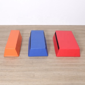 Bền Chất lượng cao hình thang bọt vaulting Mat Plyo hộp foa Thể dục dụng cụ kỹ năng đào tạo cho trẻ em trẻ em - Product Image 3