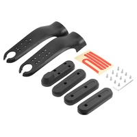 Kit de Cubierta de Horquilla Delantera para Patinete Eléctrico Xiaomi M365 1S Pro Pro2, Cubierta Protectora de Horquilla, Reflector, Piezas de Repuesto