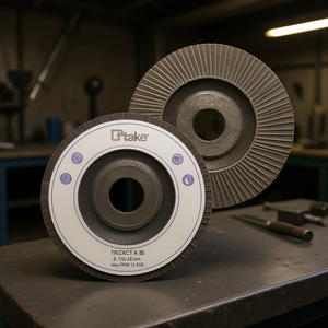 Disque à lamelles Trizact A 80 115x22 mm pour ponçage et meulage du métal - Product Image 3