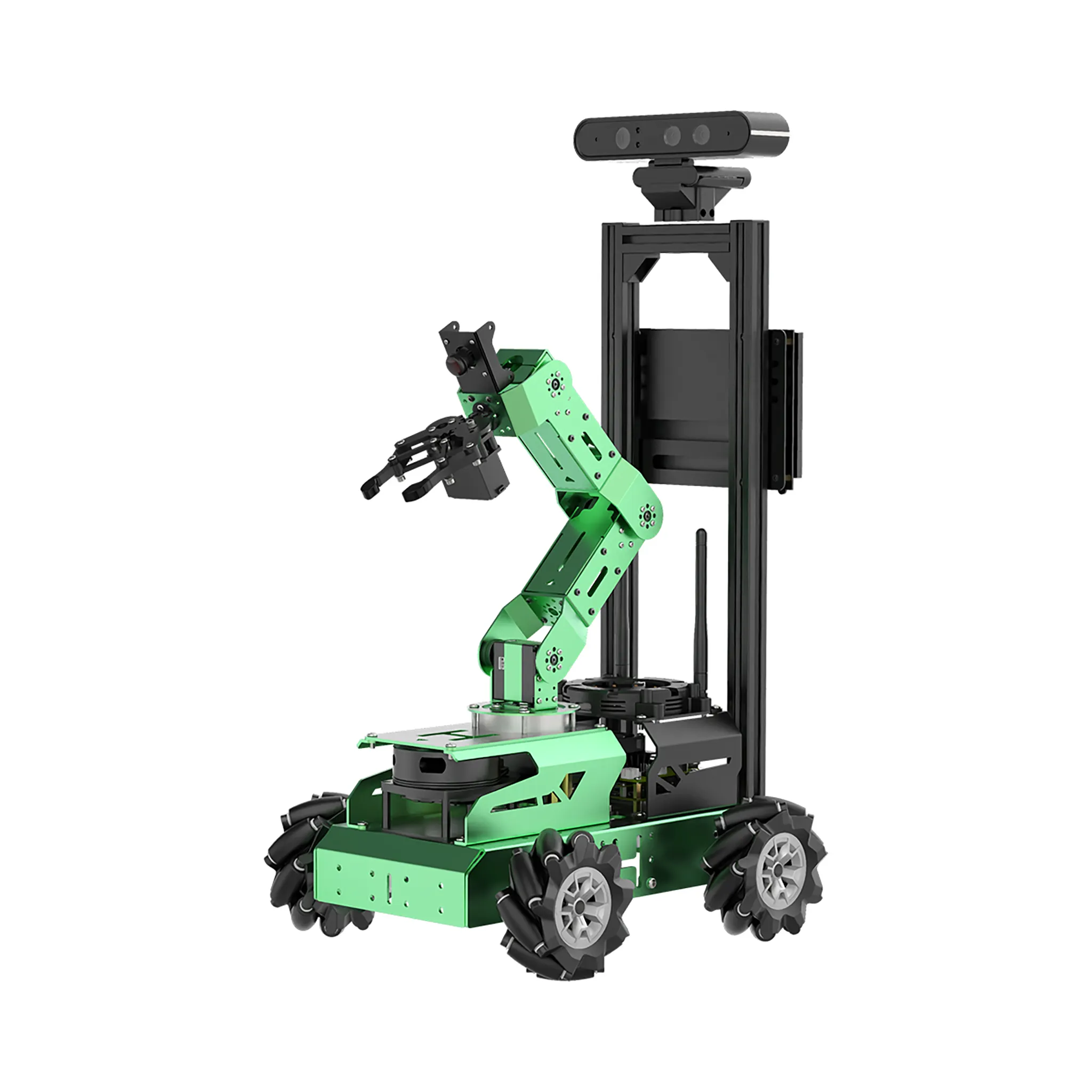 Ros Programmeerbare Robot Gebaseerd Op Jetson Nano Met Lidar/Dieptecamera/Microfoon/Scherm