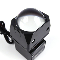 Projecteur LED High Low Beam Mini 1.5 Inch LED Module Lens pour Voiture pour Moto Matrix Bi Projector Lens