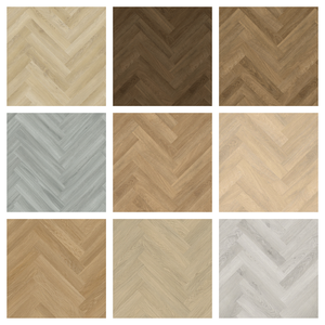 Legno Look 5mm pavimento impermeabile LVP Click Lock rigido con anima in vinile SPC spina di pesce pavimento tegola - Product Image 3