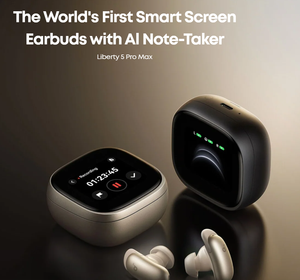 หูฟังไร้สาย Anker Soundcore Liberty 5 Pro Max D1204 TWS หน้าจอ AMOLED 1.78 นิ้ว ชิป AI พร้อมระบบตัดเสียงรบกวนแบบปรับได้ ANC 4.0 รองรับ Dolby Atmos เชื่อมต่อผ่านบลูทูธ 6.1 - Product Image 5