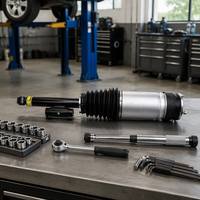 Pour Tesla Model X, ensemble de suspension pneumatique arrière, amortisseur pneumatique arrière