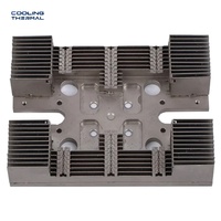 Disipador de Calor de Aletas Soldadas de Cobre de Alta Potencia Personalizado de 500W para Iluminación LED y Cajas de Ordenador