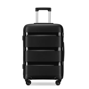 Valises à roulettes <span class=keywords><strong>cabine</strong></span> PP sacs de voyage à main <span class=keywords><strong>étiquette</strong></span> rigide ensembles de bagages personnalisés - Product Image 2