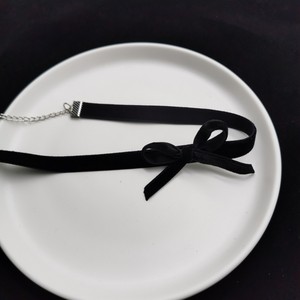 Go Party Grosir Vintage Busur Kerah Klavikula Kalung Choker Kalung Hitam Merah Beludru Kalung Wanita Perhiasan <span class=keywords><strong>Neckband</strong></span> - Product Image 5