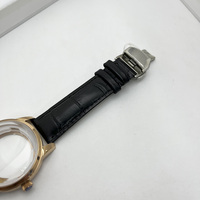 Esfera Negra de 35 mm, Cristal de Reloj con Bisel de 20 mm, Ancho de Correa NH35 38 Movimiento 40 mm, Piezas de Repuesto para Caja, Reparación de Relojes