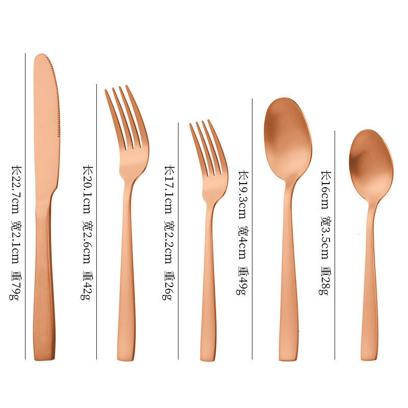 ชุด 5 ชิ้น สีเงินด้าน 410