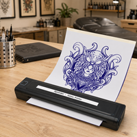 Xprinter K82 2026, Nuevo Modelo, Máquina de Transferencia Térmica para Plantillas de Tatuajes, Libre de Mantenimiento, Batería de Larga Duración para Estudios de Tatuajes