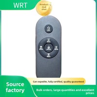 Control Remoto de Aleación de Aluminio con Voz, IR y RF TVSNARP, con Función de Aprendizaje y Código Variable, Modelo WRT8510