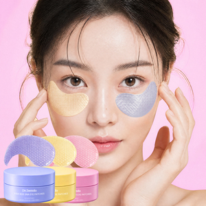 Patchs Hydrogel Coréens OEM au Collagène et Vitamine B3 pour les Yeux, Éclaircissants, au DNA de Roe de Poisson, <span class=keywords><strong>Anti</strong></span>-<span class=keywords><strong>Cernes</strong></span> et <span class=keywords><strong>Anti</strong></span>-Poches, Soins de la Peau - Product Image 1