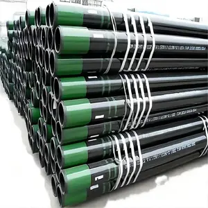 Tubos e tubos de aço de alto carbono resistentes à corrosão, embutidos API 5CT N80 L80 9 Cr L80 13Cr para poços de petróleo e gás