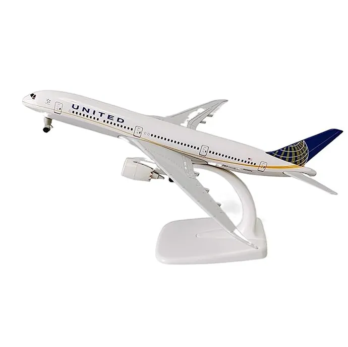 للبيع بالجملة لشركات الطيران الأمريكية الجوية B787 Boeing Airways الطائرة الطائرة الطائرة 20 us United Alloy Airbus Model