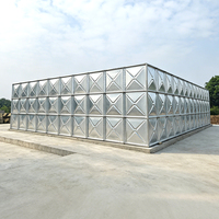 Réservoirs de stockage d'eau en acier galvanisé à chaud, boulonnés, de 1000, 2000, 5000 litres et en gallons - Prix