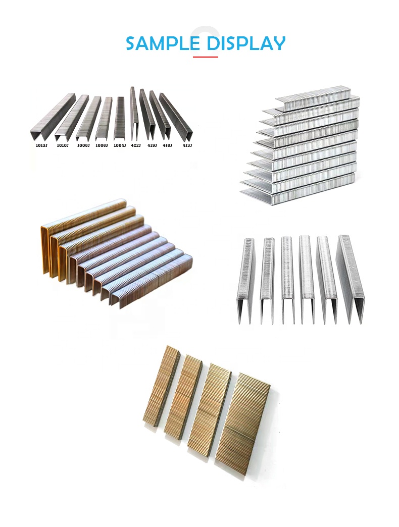 Машины для изготовления гвоздей, пневматический U-образный степлер, машина для изготовления гвоздей J