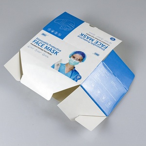 Miglior prezzo scatole <span class=keywords><strong>di</strong></span> carta personalizzate stampa scatola <span class=keywords><strong>di</strong></span> cartone portatile maschera medica scatola <span class=keywords><strong>di</strong></span> imballaggio pieghevole con Logo - Product Image 5