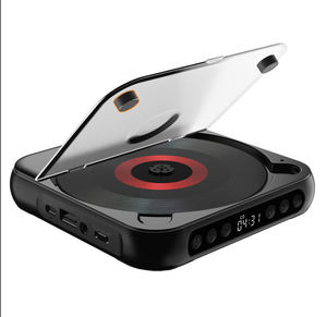 Reproductor de CD Portátil Inveer C1 con Transmisor, Altavoz de 2W, 4 Horas de Reproducción para Audio de Auto TWS - Product Image 3