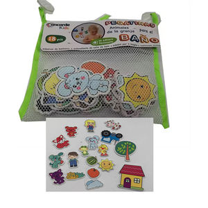 Jouets <span class=keywords><strong>de</strong></span> <span class=keywords><strong>bain</strong></span> flottants éducatifs non toxiques pour garçons et filles animaux humides et collants ciblés pour la salle <span class=keywords><strong>de</strong></span> <span class=keywords><strong>bain</strong></span> - Product Image 1