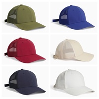 Gorra de Sol de Diseño Nuevo, Gorra de Verano, Gorra de Pesca de Nailon Transpirable, Gorra de Béisbol de Media Malla, Estilo Richardson Personalizable 112