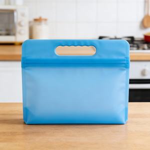 Bolsas de Silicona Reutilizables para Almacenamiento de Alimentos y Vino con Logotipo Personalizable, Contenedores Herméticos - Product Image 2