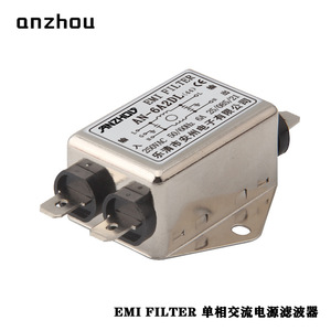 ตัวกรอง EMI อันโจว รุ่น AN-6A2DL 250VAC 6A โมดูลกรองสัญญาณไฟฟ้าเฟสเดียว - Product Image 5