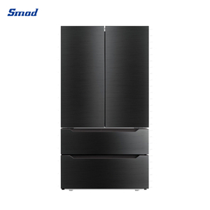 Réfrigérateurs Smad 23 pieds cubes en promotion pour la maison, réfrigérateur à portes françaises No Frost - Product Image 2