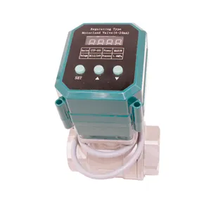CTF-001 10nm 4-20ma smart controllo proporzionale DC12V DC24V ss304 valvola per attrezzature di controllo del flusso d'acqua