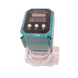 CTF-001 10nm 4-20ma Contrôle proportionnel intelligent DC12V DC24V Valve en acier inoxydable 304 pour équipement <span class=keywords><strong>de</strong></span> contrôle du débit d'<span class=keywords><strong>eau</strong></span> - Product Image 1