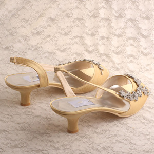 Nome <span class=keywords><strong>di</strong></span> <span class=keywords><strong>Marca</strong></span> Slingback Bianco Del Merletto <span class=keywords><strong>di</strong></span> Estate <span class=keywords><strong>Sandali</strong></span> Da Sposa - Product Image 6