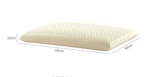 Factory Wholesale High Quality Breathable Elastic Pure Natural Latex Pillow