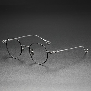 Thời trang sang trọng Kính mắt Khung kính quang học Vàng Thương Hiệu desiqn người đàn ông kính mắt khung Titanium quang khung CS-SINNERGASM + - Product Image 4