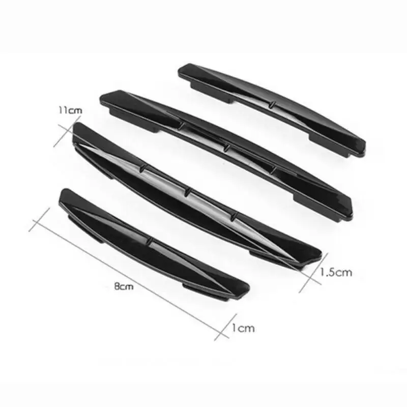 Car Door Anti-collision Protector Protective Guard Bar Anti-rub Scrape Crash Rubber Bumper Strip