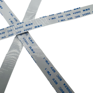0.<span class=keywords><strong>5</strong></span>/1.0 מ""מ מותאם אישית AWM 20624 80C 60V VW-1 FFC סרט FFC כבל שטוח כבל שטוח גמיש כבל סרט שטוח גמיש עבור FPC LCD - Product Image 5