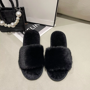 Pantoufles en TPR de haute qualité pour femmes, pantoufles en peluche, pantoufles tendance, pantoufles à plateforme avec une énorme réduction - Product Image 4