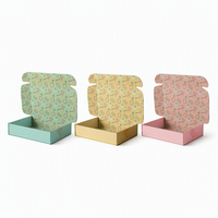 Boîte d'expédition en carton ondulé personnalisée avec logo imprimé, vente en gros d'usine, emballage postal OEM en carton kraft pour vêtements