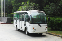 Bus de tourisme de luxe au lithium 14 places Bus touristique électrique Navette longue portée Mini-bus