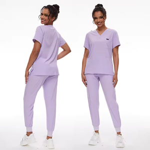 Uniforme de Enfermera para Mujer 2024, Ecológico, de Fábrica, Excelente, Elástico en 4 Direcciones, Personalizable, Transpirable, Impermeable, Tela de Estambre - Product Image 6