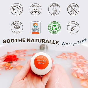 Set <span class=keywords><strong>Regalo</strong></span> di 6 Bombe da Bagno con Oli Essenziali Naturali, Aromaterapia Lenitiva e Idratante per Spa Domestica, <span class=keywords><strong>Regalo</strong></span> per le Vacanze, Certificato MSDS/Vegano - Product Image 4