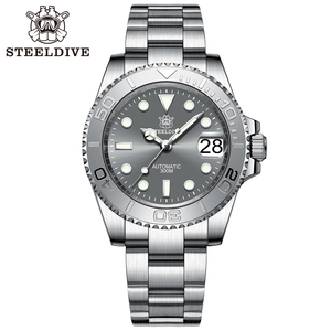 Reloj de Buceo Automático para Hombre STEELDIVE Nuevo Diseño SD1953T de 41MM en Acero Inoxidable con Bisel en Relieve Súper Luminoso NH35 - Product Image 5