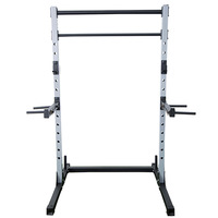Station de musculation robuste avec barres de traction, machine Smith et rack de squat commercial pour entraînement de fitness en salle de sport