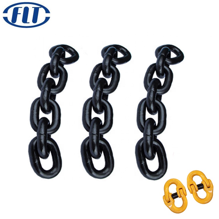 Сварная Железная звеньевая цепь G80 или открытая звеньевая якорная цепь для корабля