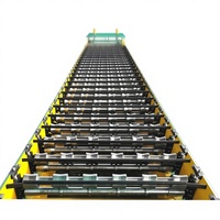 Ligne de formage à froid pour tôles de toiture métalliques, machine de formage à froid pour tôles de fer